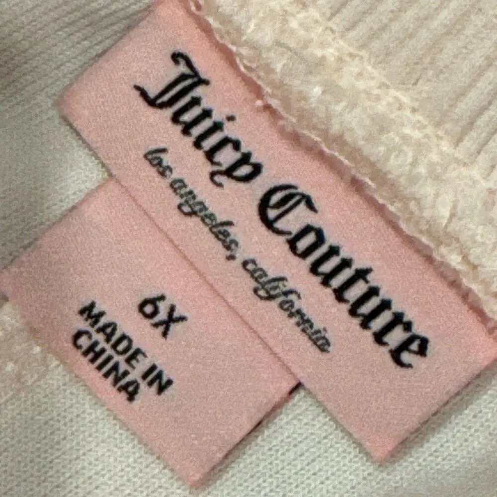 NWT Juicy Couture Velor Sweats size 6x